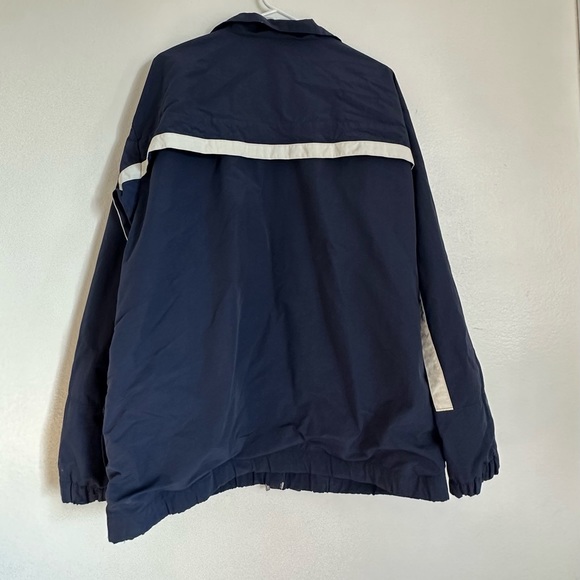 VINTAGE Reebok Jacket Extra Large Adult Blue Windbreaker Full Zip Vented Mens XL - Picture 2 of 6